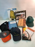 Group of Books and Hats