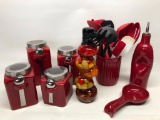 Kitchen Items! All In Red