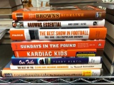 Group Of Books About Cleveland Browns