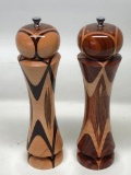 Turned Wood Salt & Pepper