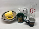 Group Of Misc. Bowls, Cups, & More