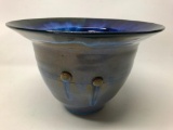 Contemporary Pottery Vase W/Flared Edge