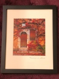 Michael L. Davis Framed Photograph Of Cottage Front