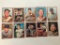 (10) 1962 Topps Baseball Cards