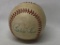 Authentic Pee Wee Reese Autographed Baseball