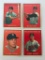 (4) 1961 Topps Most Valuable Players-American League