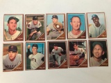 (10) 1962 Topps Baseball Cards