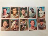 (10) 1962 Topps Baseball Cards