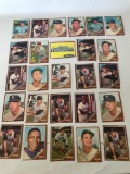 (25) 1962 Topps Baseball Cards-Some Duplication