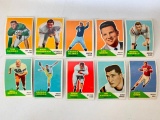 (10) 1960 Fleer Football Cards