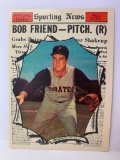 1961 Topps #585 Bob Friend All Star