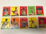 (10) 1958 Topps Baseball Cards