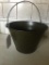 Antique Tin Bucket W/Bail