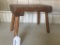 Primitive Oak Stool