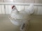 Vintage Milk Glass Hen-On-A-Nest