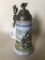 Regimental German Porcelain Beer Stein W/Lithopane Bottom
