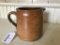 Antique Stoneware Milk Pitcher W/Applied Handle