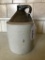 Stoneware Crock Brown/White Vinegar Jug