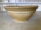 Yellow Ware Triple Banded Mixing Bowl
