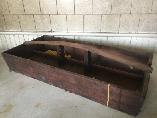 Primitive Wooden Tool Carrier