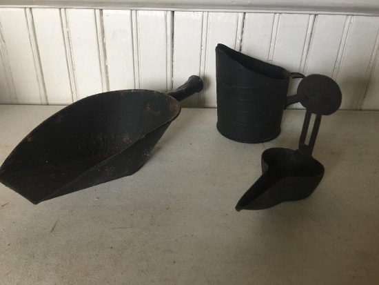 Primitive Tin Items From Around The Farm