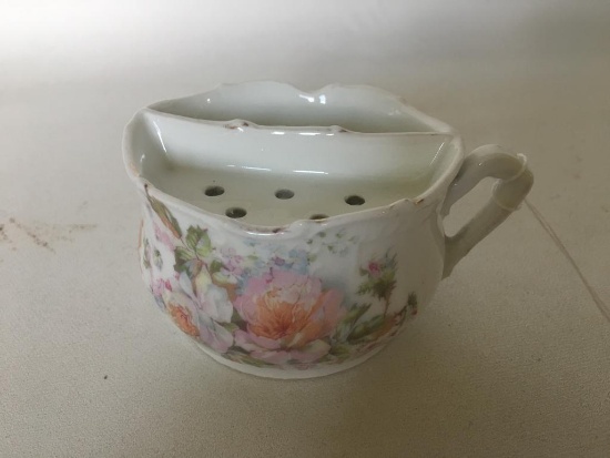 Porcelain Mustache Cup