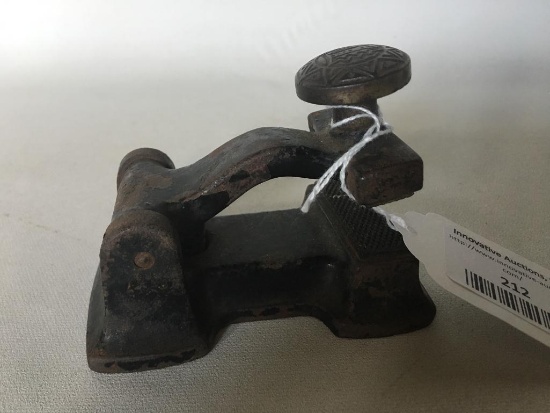 Antique Check Cancelling Stamp