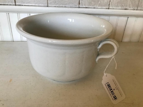 Unmarked Ironstone Chamber Mug