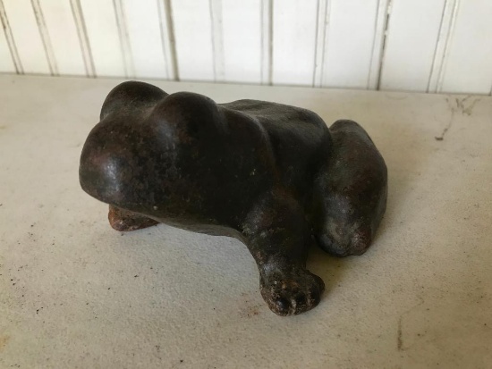 Antique Cast Iron "Frog" Door Stop