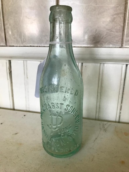 "J. Pabst & Sons, Hamilton, Ohio" Soda Bottle