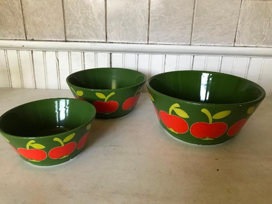Nest Of (3) West German Mixing Bowls