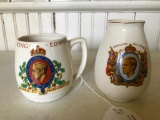 1937 England Coronation Cup & Vase