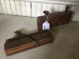 (2) Antique Wooden Moulding Planes