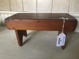 Early Child's Pine Bench