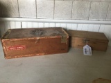 (2) Vintage Wooden Cigar Boxes