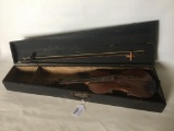 Antique Violin, Case, & Bow