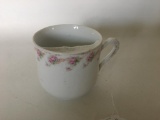 Porcelain Mustache Cup