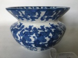 Stoneware Spongeware Spittoon