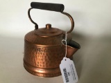 Gregorian Hammered Copper Tea Kettle