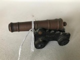 Cast Iron & Brass Cannon