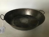 Iron Cooking Skillet W/Handles