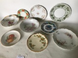 (10) Vintage Porcelain Plates & Bowls