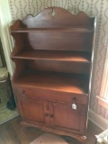 Vintage Maple Open Hutch