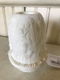 Fenton Nativity Fairy Lamp