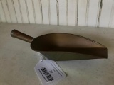 Antique Country Store Brass Scoop