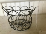 Unusual Size Wire Egg Basket