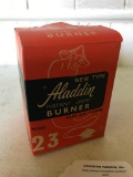 Vintage Unused Aladdin Model 23 Burner In Box