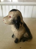 Early Chalkware Hand Painted Dog