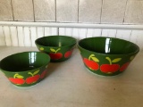 Nest Of (3) West German Mixing Bowls
