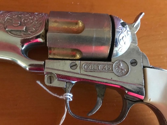Vintage Toy Pistol Marked "Colt 45."
